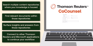Thomson Reuters Launches CoCounsel Knowledge Search for iManage: What It Means for Law Firms